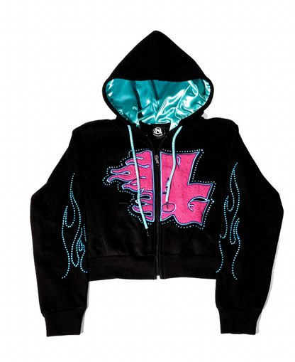NG Flame Women Hoodie