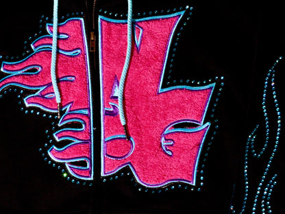 NG Flame Women Hoodie